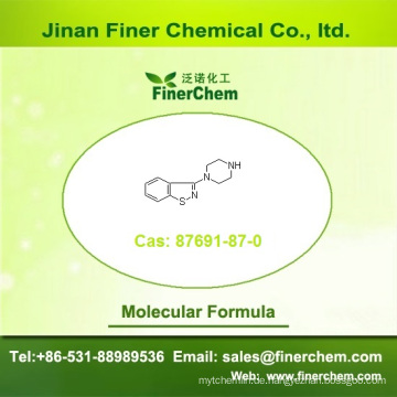 Cas 87691-87-0 | 3- (1-Piperazinyl) -1,2-benzisothiazol | 87691-87-0 | Großer Vorrat; Fabrikpreis